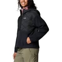 Columbia forro polar mujer Cloud Point Hooded Fleece vista detalle