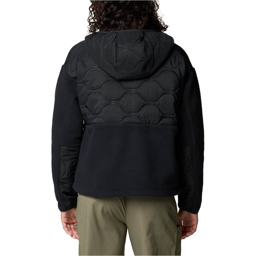 Columbia forro polar mujer Cloud Point Hooded Fleece vista trasera