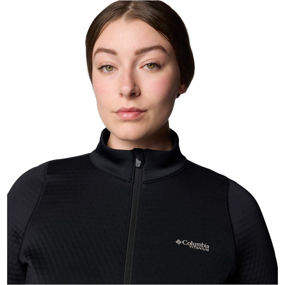 Columbia forro polar mujer Crystal Leaf Omni-Heat Helix FZ 03