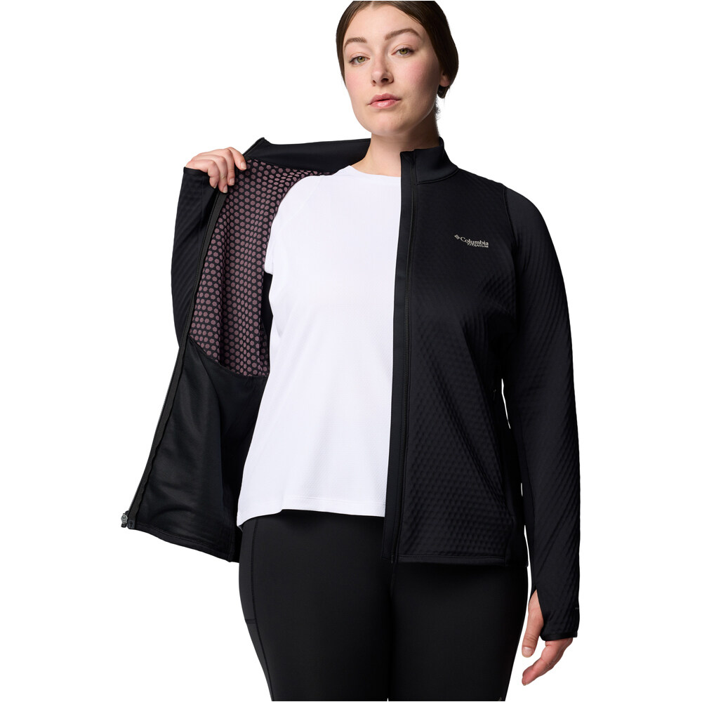 Columbia forro polar mujer Crystal Leaf Omni-Heat Helix FZ 04