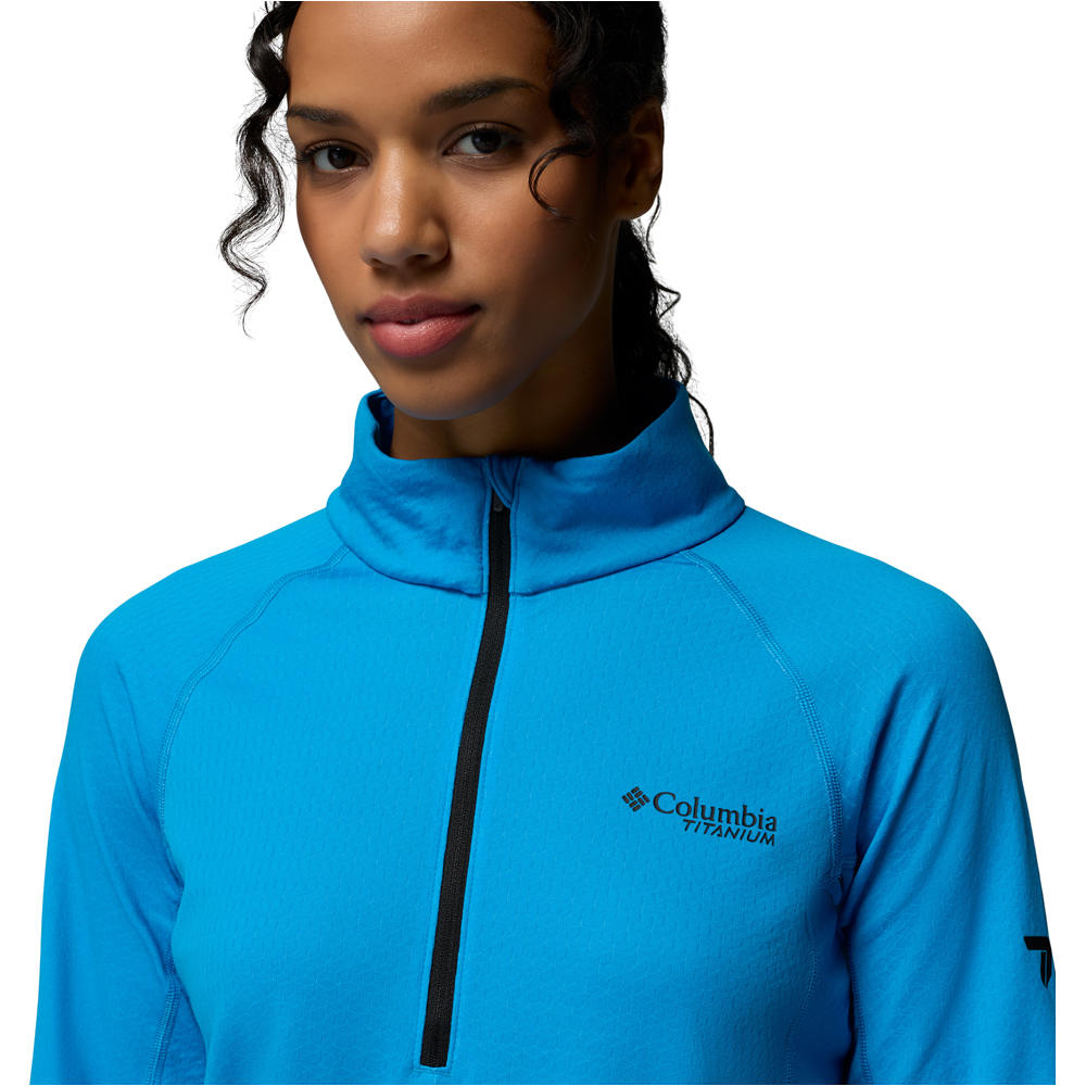 Columbia forro polar mujer DriVenture Half Zip 03