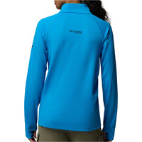 Columbia forro polar mujer DriVenture Half Zip vista trasera