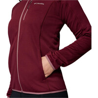 Columbia forro polar mujer Essential Hike Grid Fleece Full Zip 03