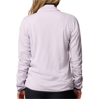 Columbia forro polar mujer Essential Hike Grid Fleece Full Zip vista trasera