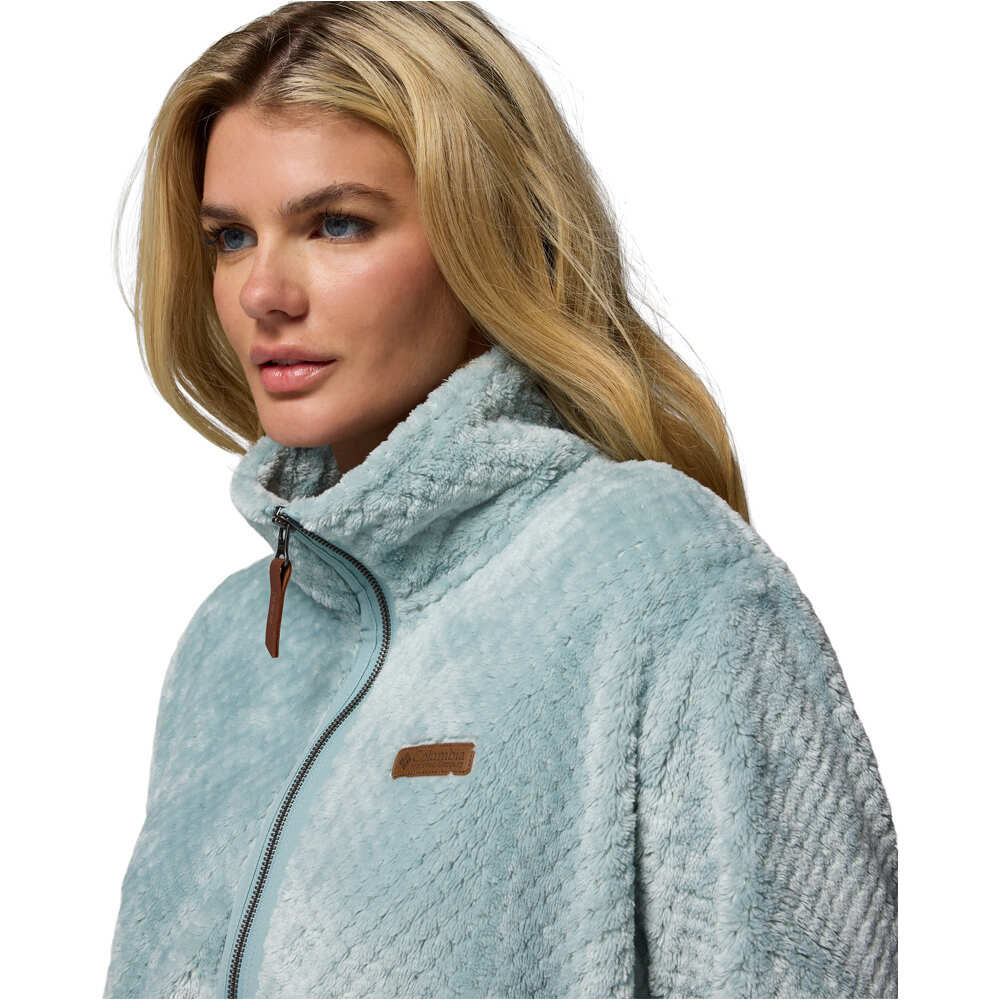 Columbia forro polar mujer Fire Side II Sherpa FZ vista detalle