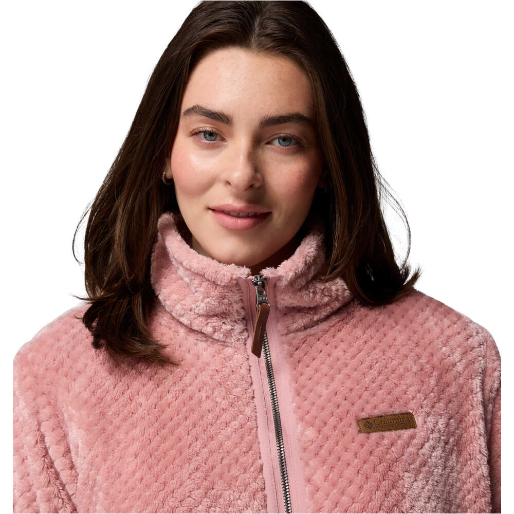 Columbia forro polar mujer Fire Side II Sherpa FZ vista detalle