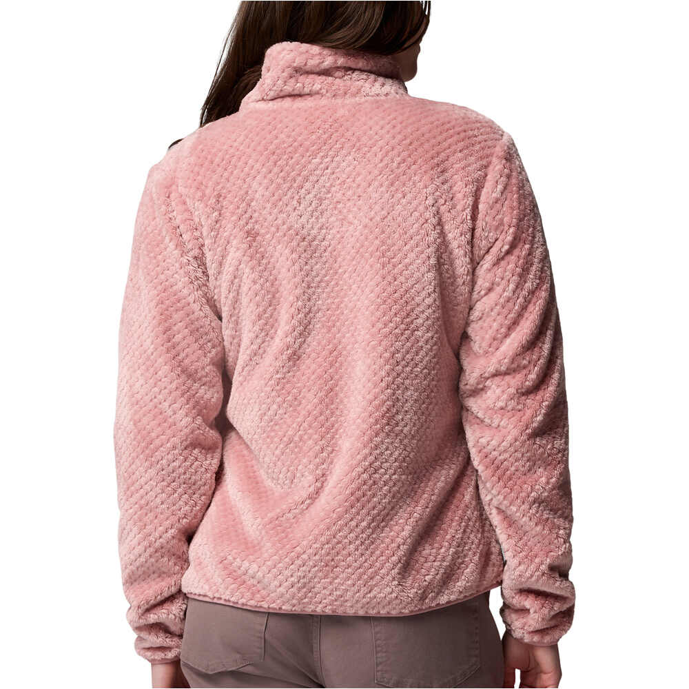 Columbia forro polar mujer Fire Side II Sherpa FZ vista trasera