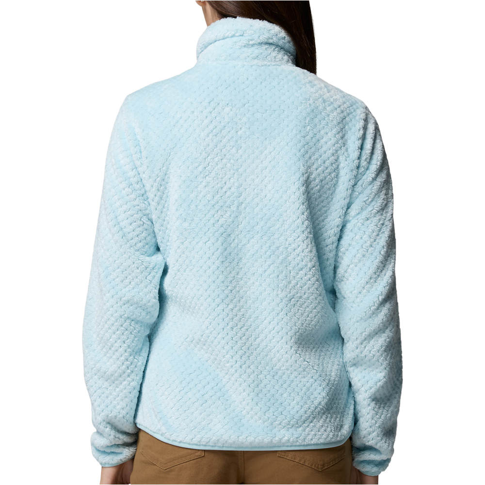 Columbia forro polar mujer Fire Side II Sherpa FZ vista trasera