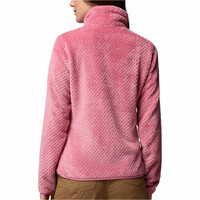 Columbia forro polar mujer Fire Side II Sherpa FZ vista trasera