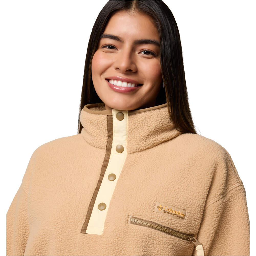 Columbia forro polar mujer Helvetia  II Cropped Half Snap Fleece 03