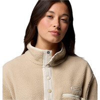 Columbia forro polar mujer Helvetia II Cropped Half Snap Fleece 03