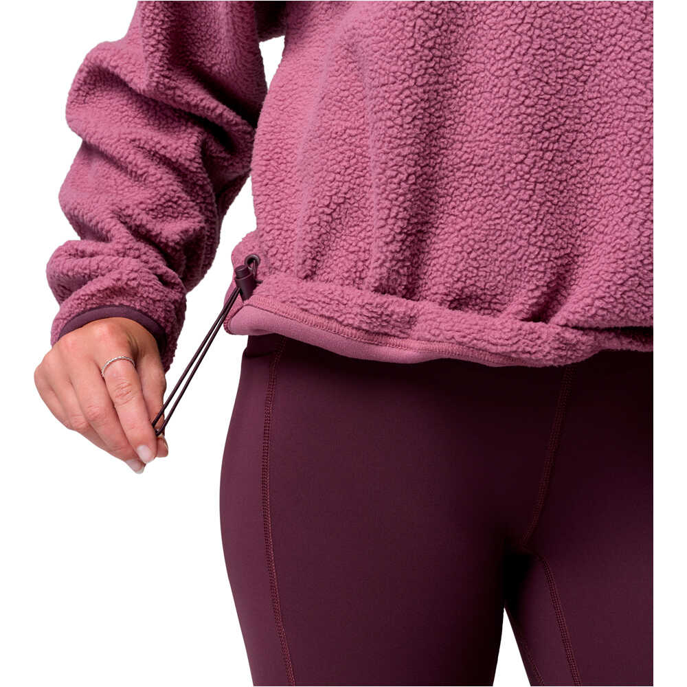 Columbia forro polar mujer Helvetia II Cropped Half Snap Fleece 04