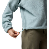 Columbia forro polar mujer Helvetia II Cropped Half Snap Fleece 04