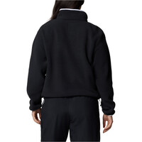 Columbia forro polar mujer Helvetia II Cropped Half Snap Fleece vista trasera