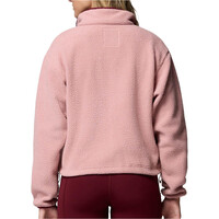 Columbia forro polar mujer Helvetia II Cropped Half Snap Fleece vista trasera