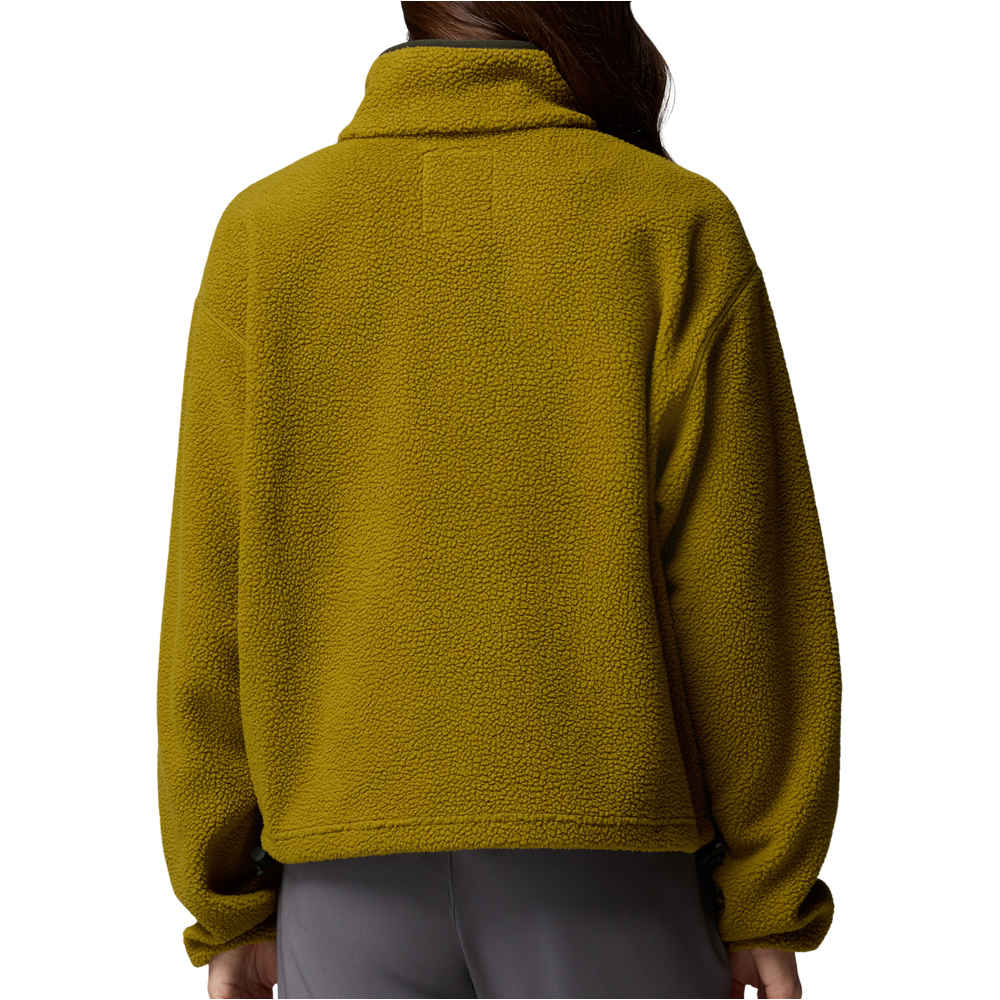 Columbia forro polar mujer Helvetia II Cropped Half Snap Fleece vista trasera