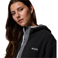 Columbia forro polar mujer Helvetia II Hoodie vista detalle