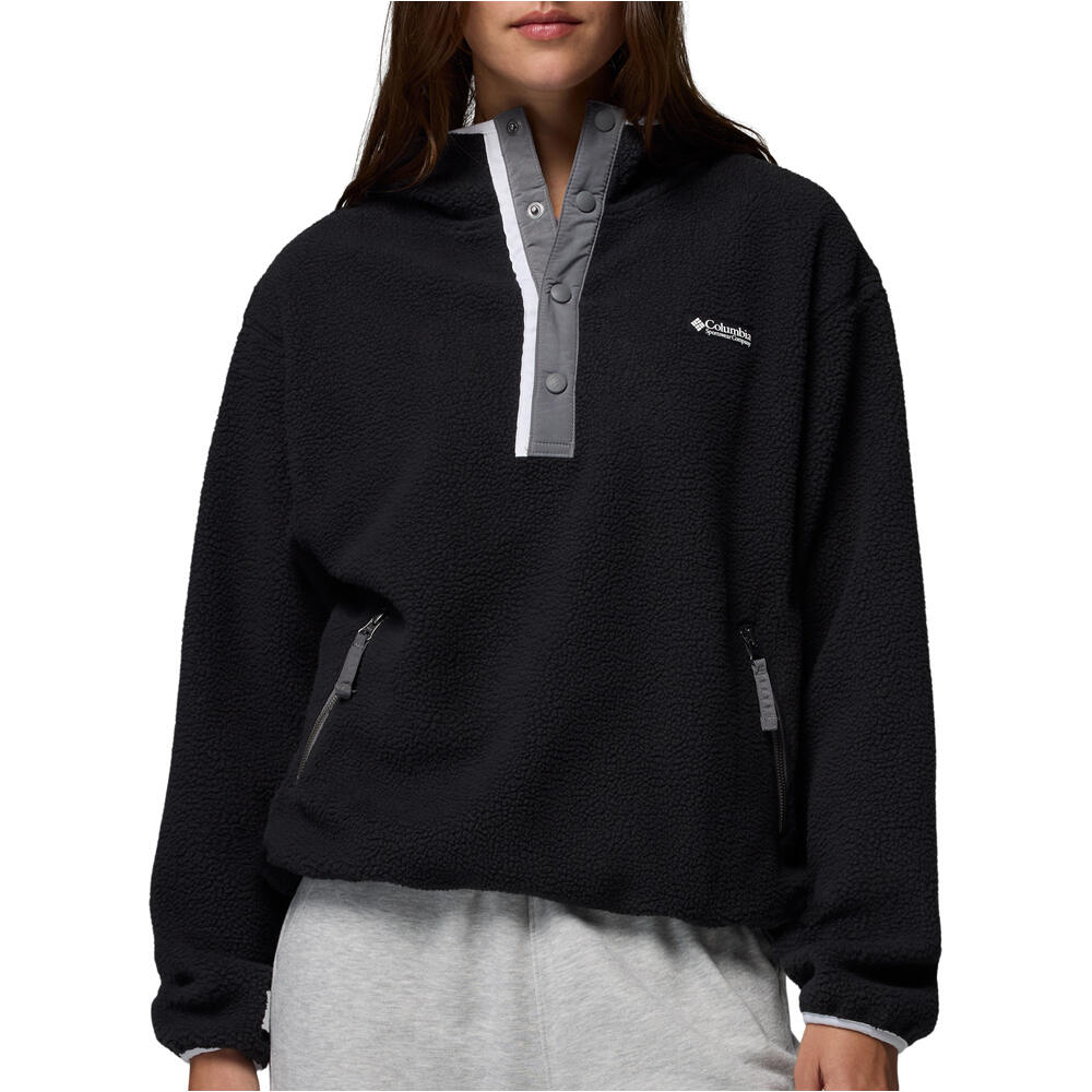 Columbia forro polar mujer Helvetia II Hoodie vista frontal