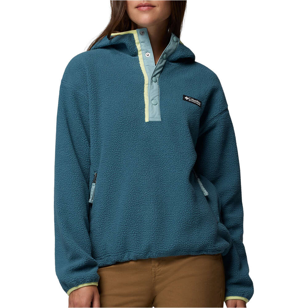 Columbia forro polar mujer Helvetia II Hoodie vista frontal