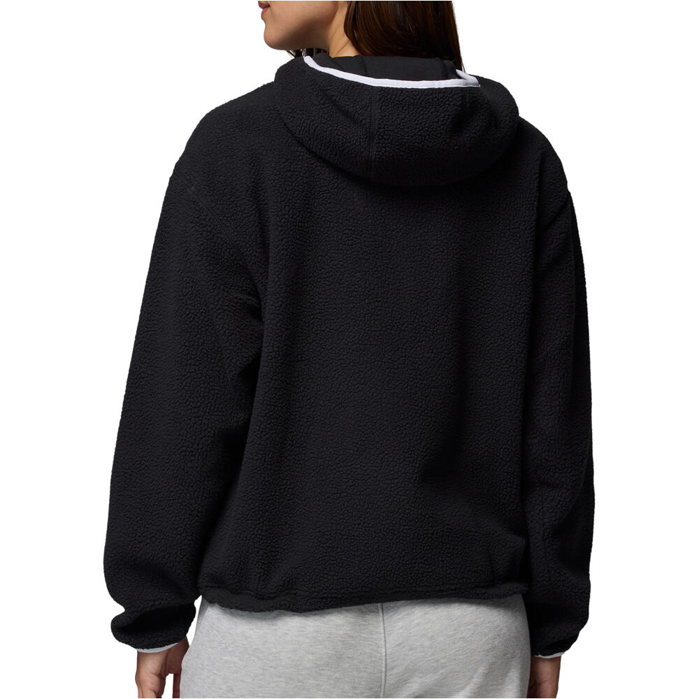 Columbia forro polar mujer Helvetia II Hoodie vista trasera