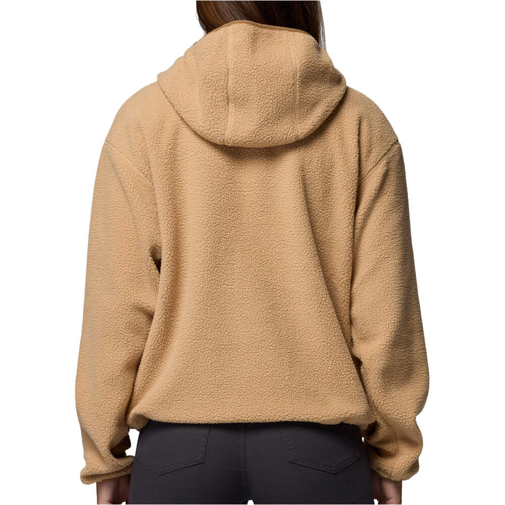 Columbia forro polar mujer Helvetia II Hoodie vista trasera