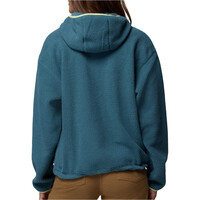 Columbia forro polar mujer Helvetia II Hoodie vista trasera