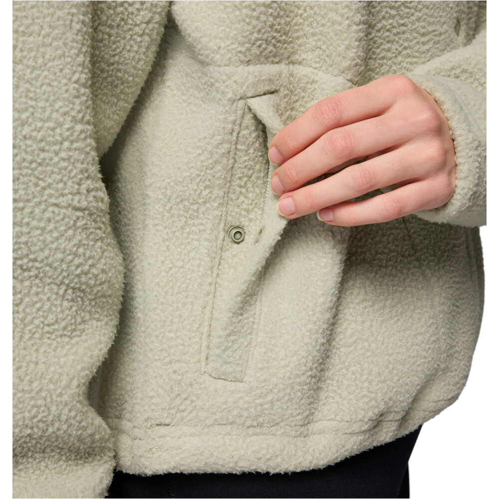 Columbia forro polar mujer Jasper Ridge Pebbled Fleece Full Snap 03