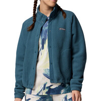Columbia forro polar mujer Jasper Ridge Pebbled Fleece Full Snap 03