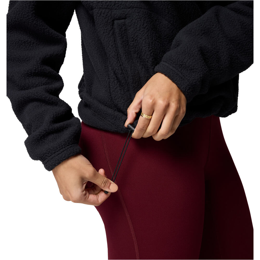 Columbia forro polar mujer Jasper Ridge Pebbled Fleece Half Snap 04