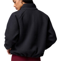 Columbia forro polar mujer Jasper Ridge Pebbled Fleece Half Snap vista trasera