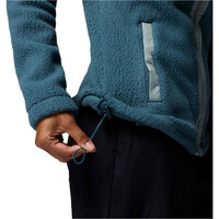 Columbia forro polar mujer Juniper Peak Full Zip Fleece vista detalle