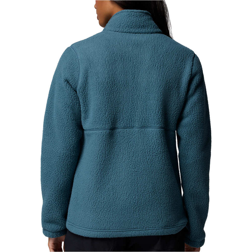Columbia forro polar mujer Juniper Peak Full Zip Fleece vista trasera