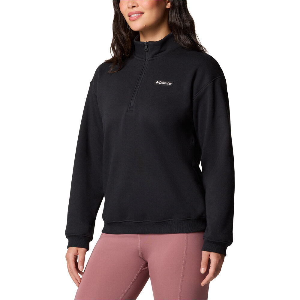 Columbia forro polar mujer Meridian Creek Quarter Zip vista detalle