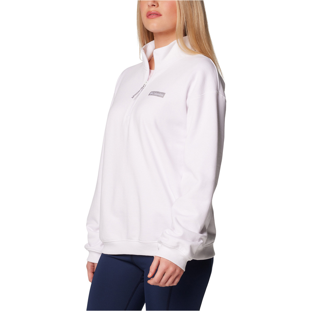 Columbia forro polar mujer Meridian Creek Quarter Zip vista detalle