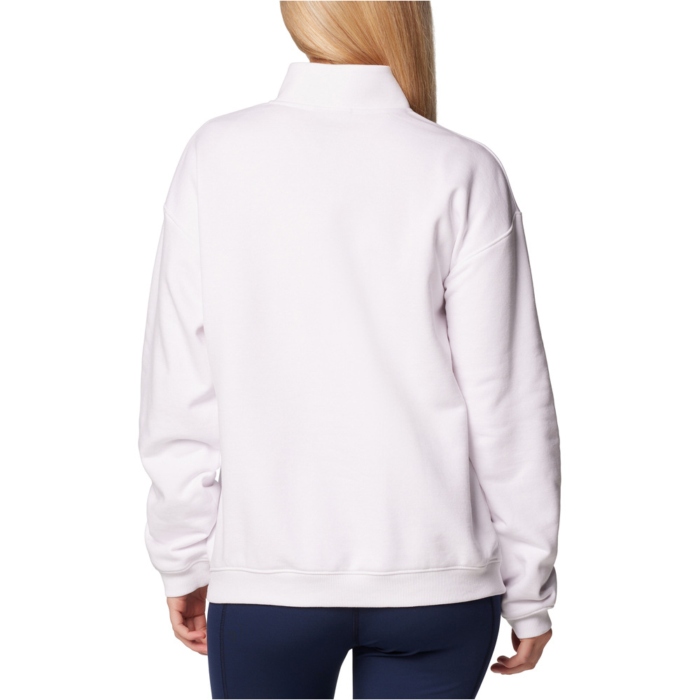 Columbia forro polar mujer Meridian Creek Quarter Zip vista trasera