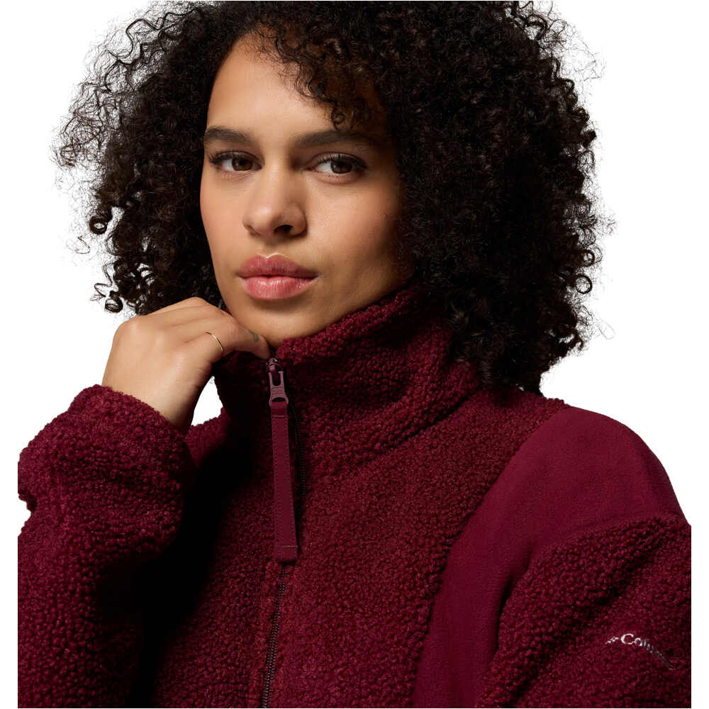 Columbia forro polar mujer Panorama Full Zip II vista detalle