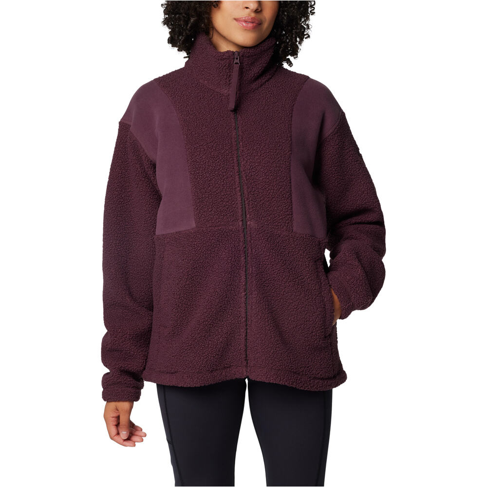Columbia forro polar mujer Panorama Full Zip II vista frontal