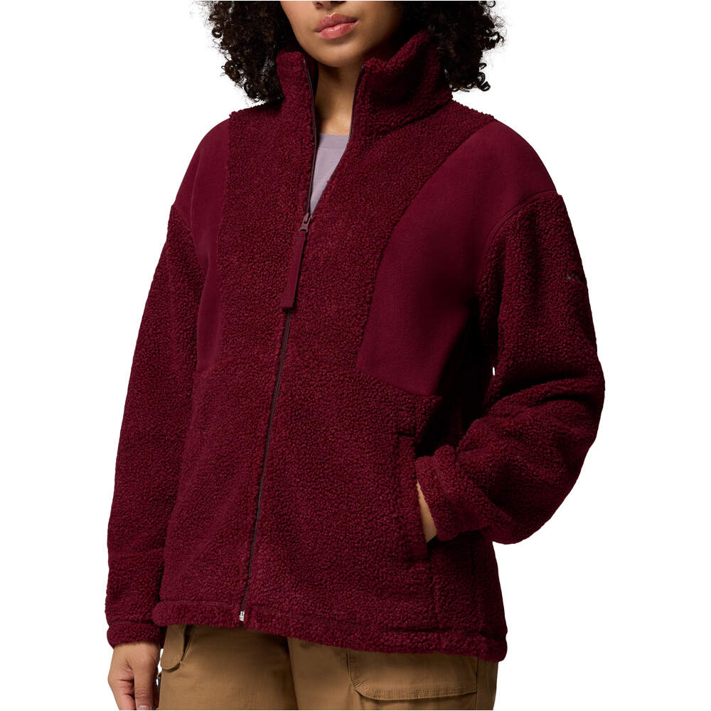 Columbia forro polar mujer Panorama Full Zip II vista frontal