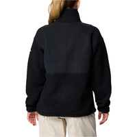 Columbia forro polar mujer Panorama Full Zip II vista trasera