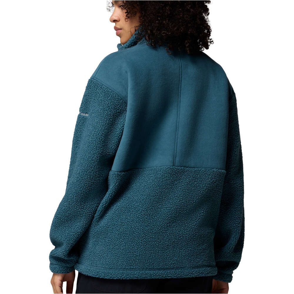 Columbia forro polar mujer Panorama Full Zip II vista trasera