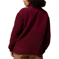 Columbia forro polar mujer Panorama Full Zip II vista trasera