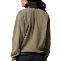 Columbia forro polar mujer Sequoia Grove 1/2 Zip Fleece vista trasera