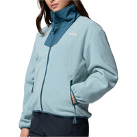 Columbia forro polar mujer Sequoia Grove Full Zip Fleece vista detalle