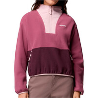 Columbia forro polar mujer Sequoia Grove II Half Zip Fleece vista frontal