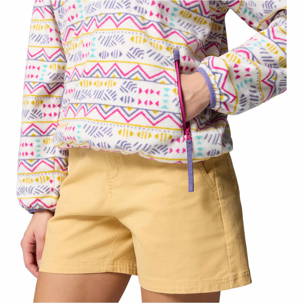 Columbia forro polar mujer Sequoia Grove Printed Half Zip 04