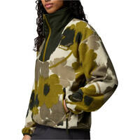 Columbia forro polar mujer Sequoia Grove Printed Half Zip vista detalle