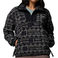 Columbia forro polar mujer Sequoia Grove Printed Half Zip vista frontal