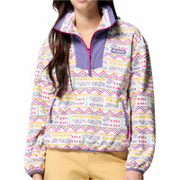 Columbia forro polar mujer Sequoia Grove Printed Half Zip vista frontal