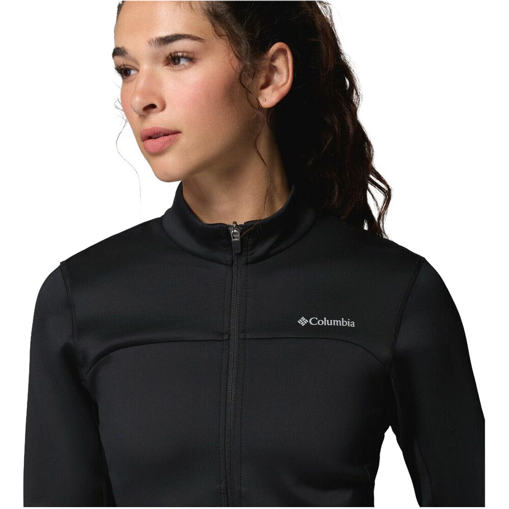 Columbia forro polar mujer Sloan Crest Spacer Fleece FZ vista detalle