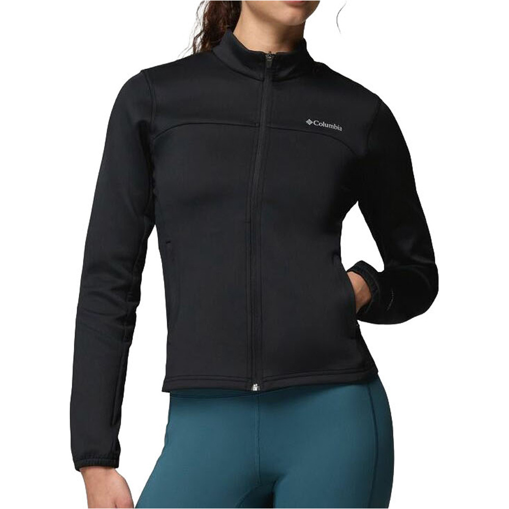 Columbia forro polar mujer Sloan Crest Spacer Fleece FZ vista frontal